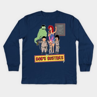 Bob's Busters Kids Long Sleeve T-Shirt